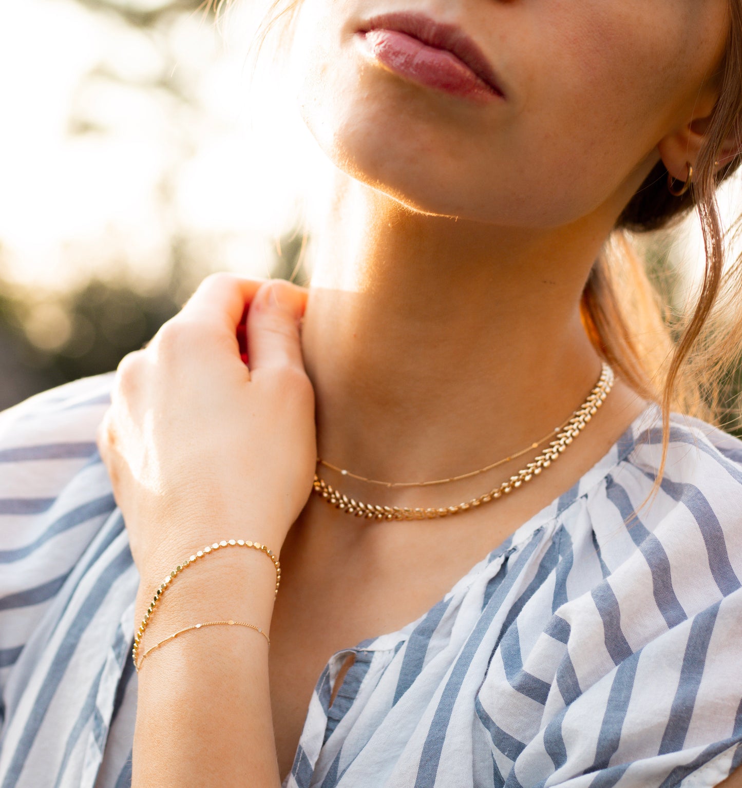 Dot Chain Bracelet