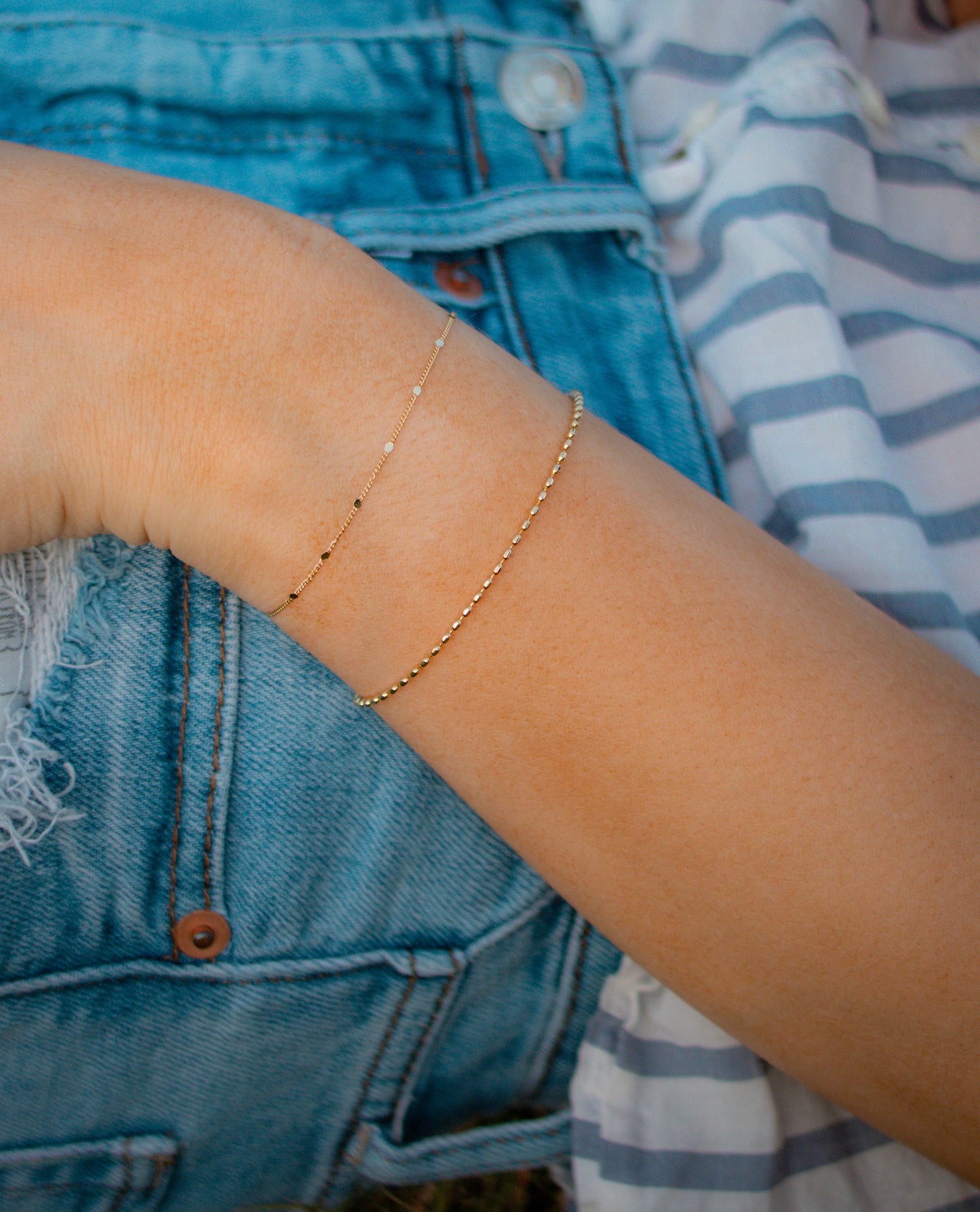 Dot Chain Bracelet