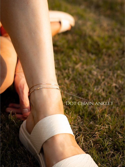 Dot Chain Anklet