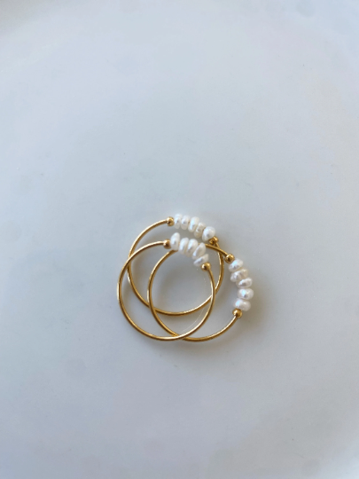 Gold & Pearl Ring